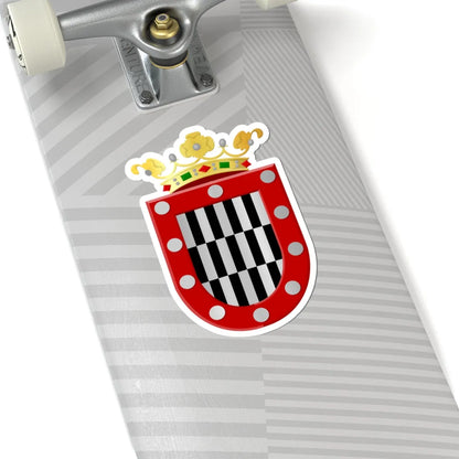 Nijeveen wapen (Netherlands) (Coat of Arms) STICKER Vinyl Kiss-Cut Decal - The Sticker Space