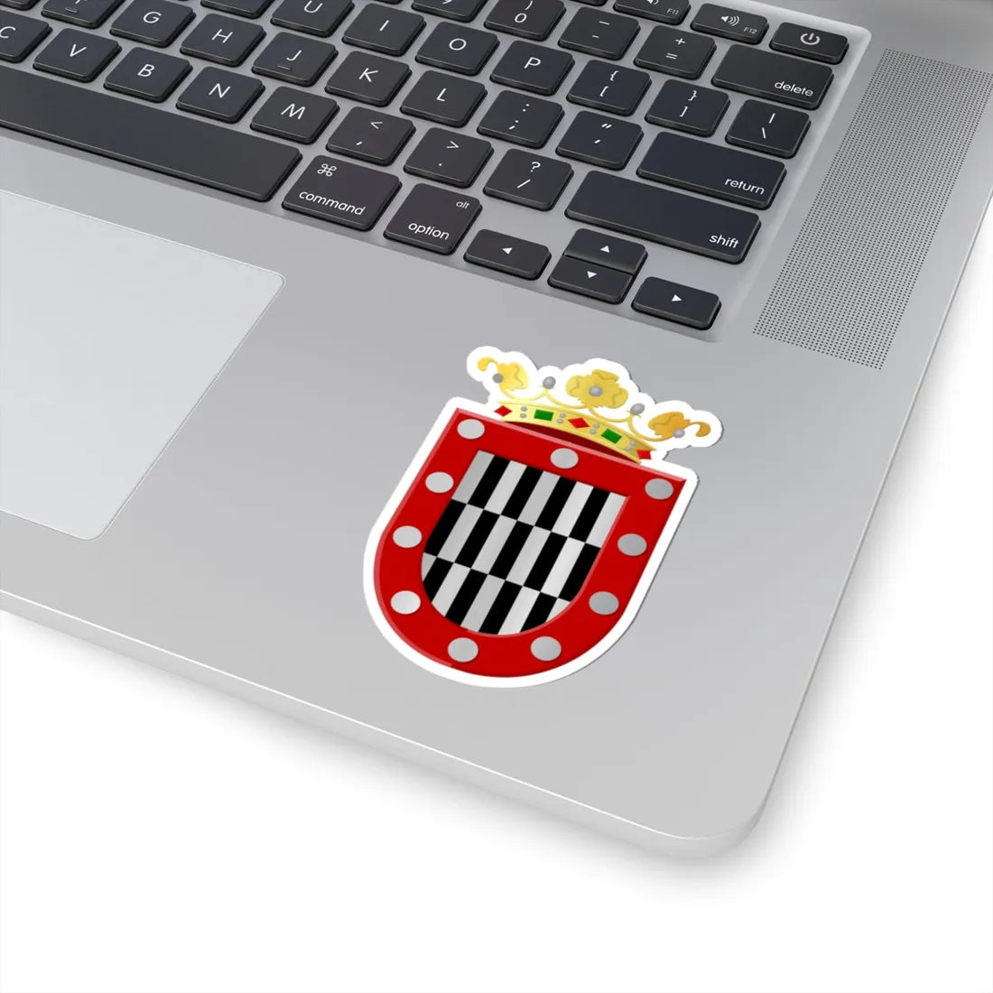 Nijeveen wapen (Netherlands) (Coat of Arms) STICKER Vinyl Kiss-Cut Decal - The Sticker Space