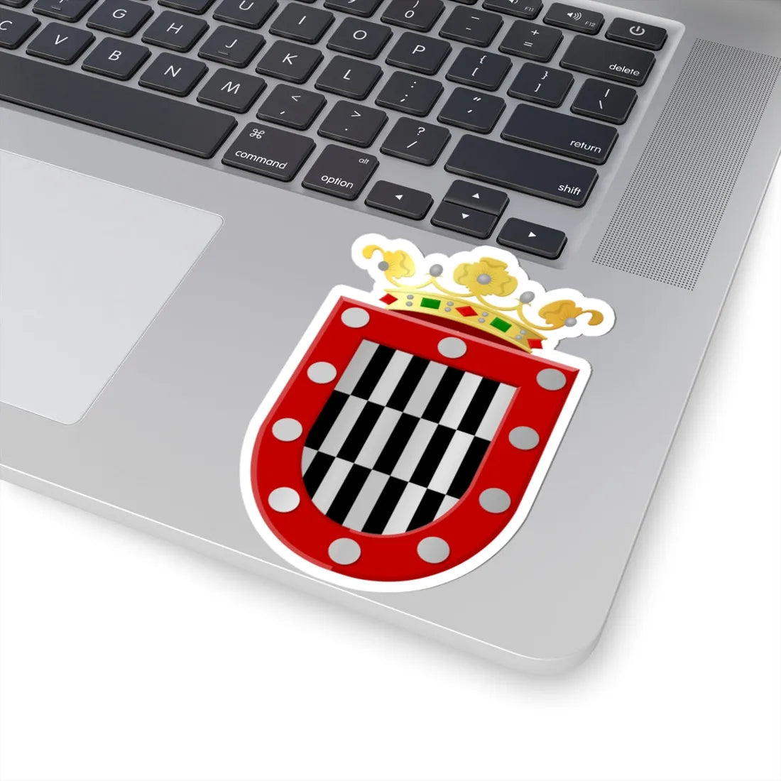 Nijeveen wapen (Netherlands) (Coat of Arms) STICKER Vinyl Kiss-Cut Decal - The Sticker Space