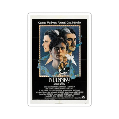 Nijinsky 1980 Movie Poster STICKER Vinyl Die-Cut Decal - The Sticker Space