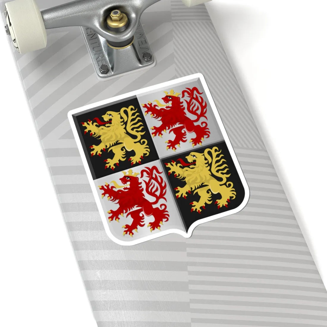 Nijlen wapen1 (Belgium) (Coat of Arms) STICKER Vinyl Kiss-Cut Decal - The Sticker Space