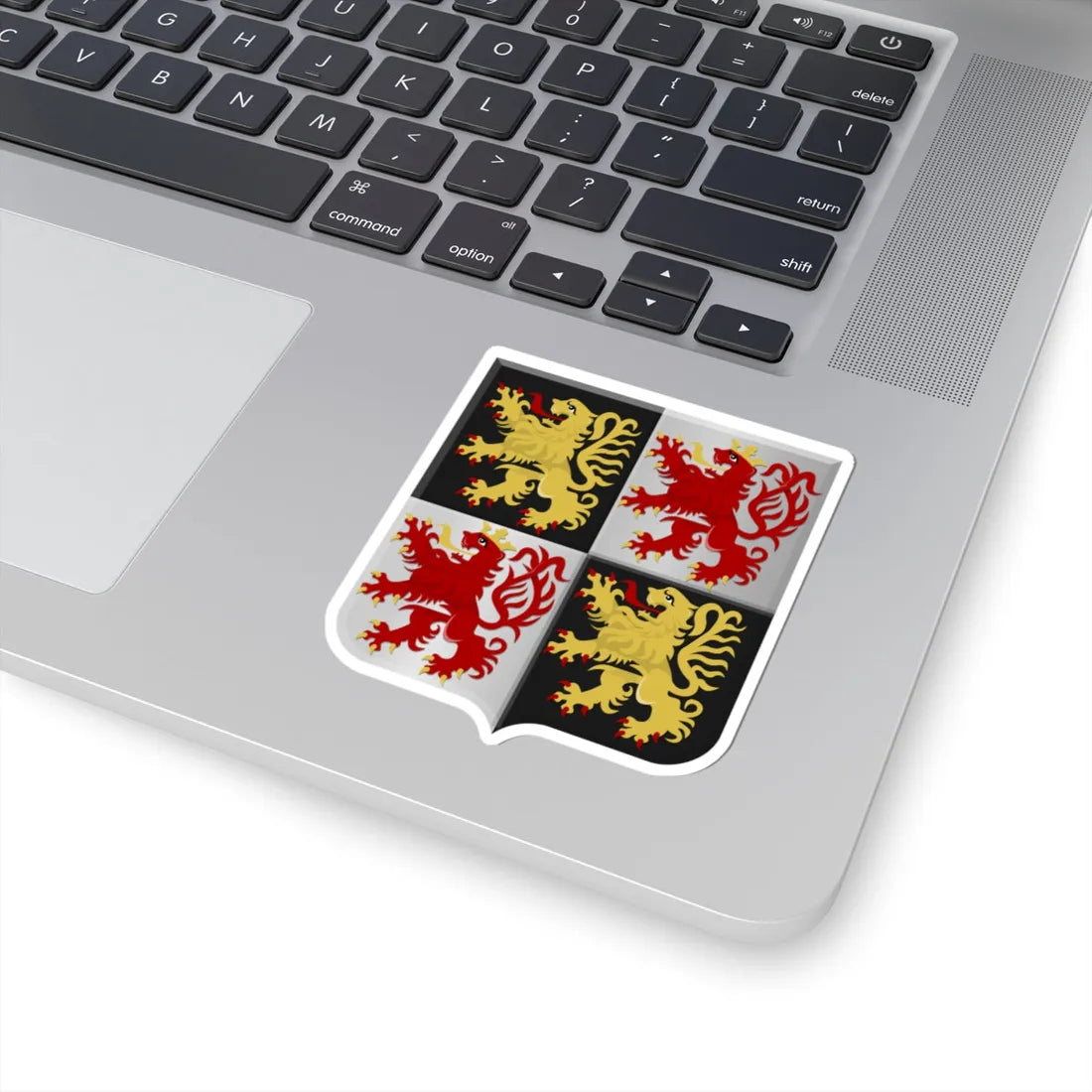 Nijlen wapen1 (Belgium) (Coat of Arms) STICKER Vinyl Kiss-Cut Decal - The Sticker Space