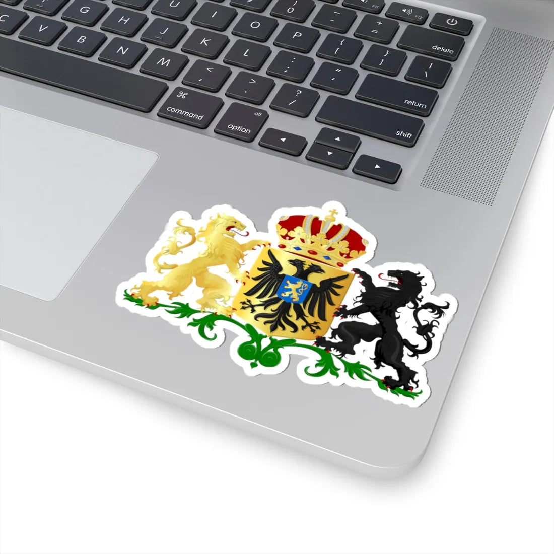 Nijmegen wapen (Netherlands) (Coat of Arms) STICKER Vinyl Kiss-Cut Decal - The Sticker Space