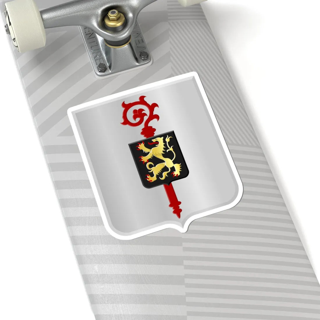 Nijvel wapen (Belgium) (Coat of Arms) STICKER Vinyl Kiss-Cut Decal - The Sticker Space