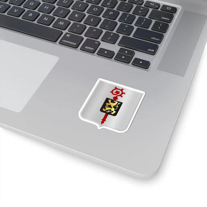 Nijvel wapen (Belgium) (Coat of Arms) STICKER Vinyl Kiss-Cut Decal - The Sticker Space