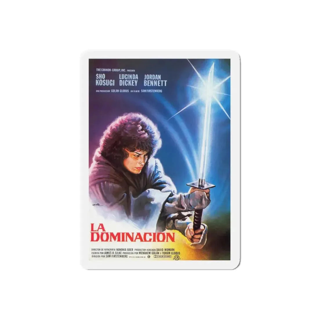 NINJA III (2) 1984 Movie Poster - Refrigerator Magnet - The Sticker Space