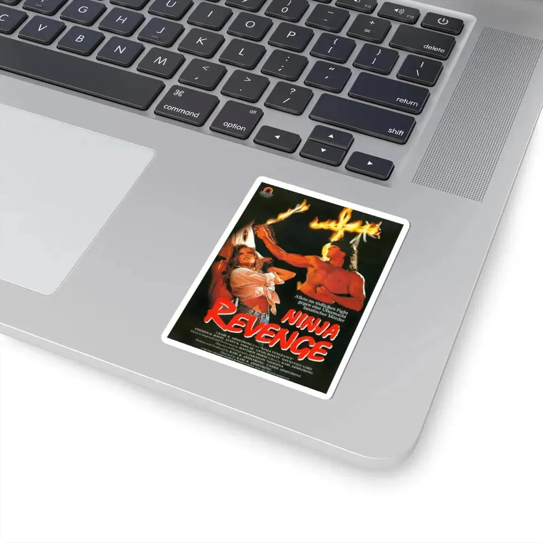 NINJA REVENGE (NINJA VENGEANCE) 1993 Movie Poster - STICKER Vinyl Kiss-Cut Decal - The Sticker Space