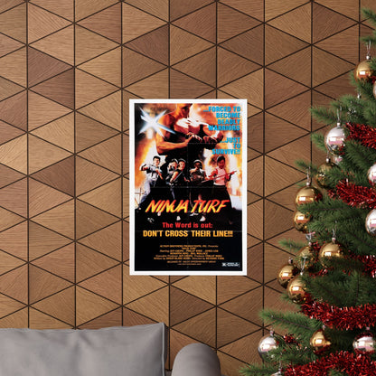 NINJA TURF (LA STREETFIGHTERS) 1985 - Paper Movie Poster-The Sticker Space