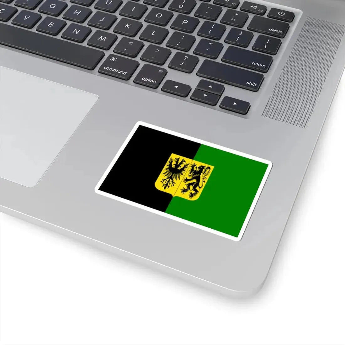 Ninove vlag (Belgium) STICKER Vinyl Kiss-Cut Decal - The Sticker Space