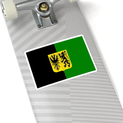 Ninove vlag (Belgium) STICKER Vinyl Kiss-Cut Decal - The Sticker Space