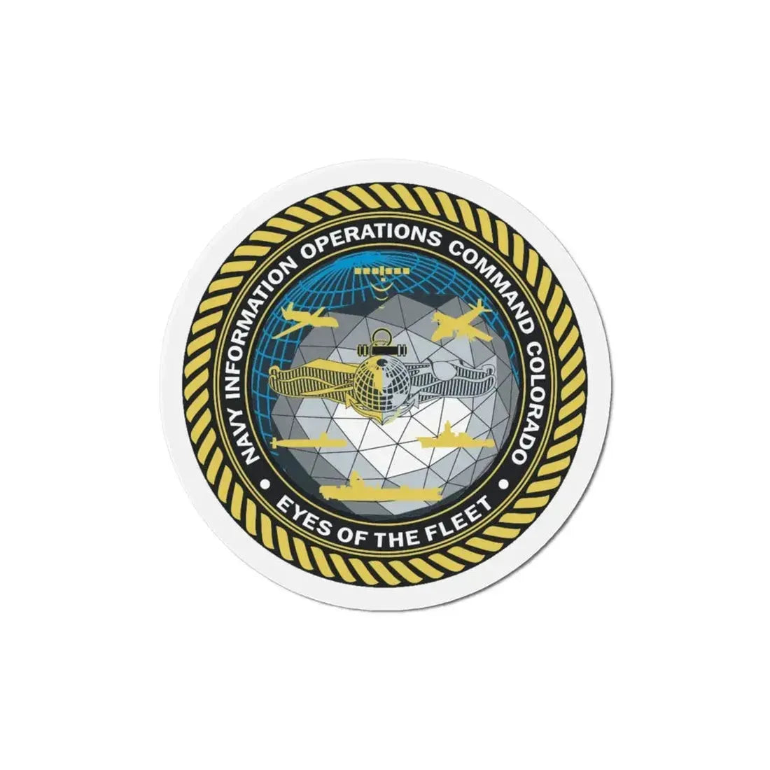 NIOC Colorado (U.S. Navy) Refrigerator Magnet 4 Inch - The Sticker Space