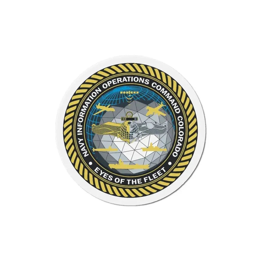 NIOC Colorado (U.S. Navy) Refrigerator Magnet 5 Inch - The Sticker Space