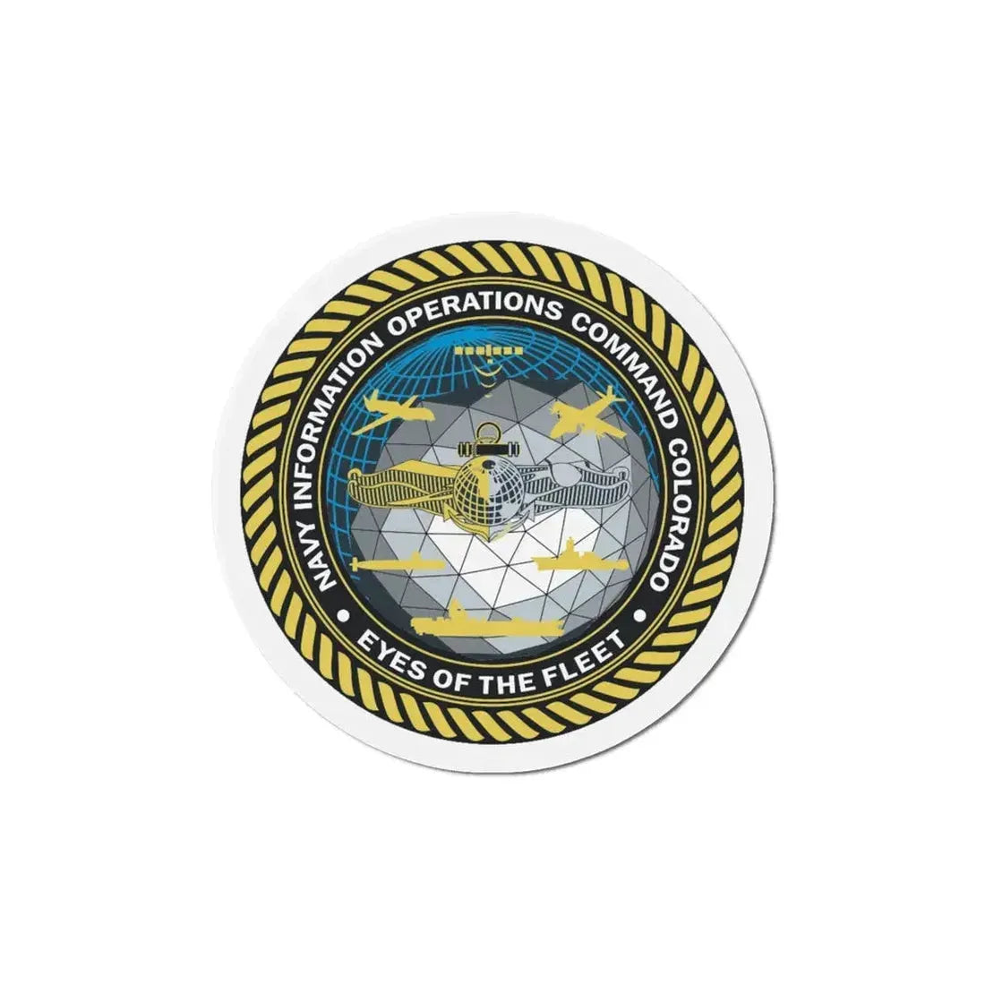 NIOC Colorado (U.S. Navy) Refrigerator Magnet 6 Inch - The Sticker Space