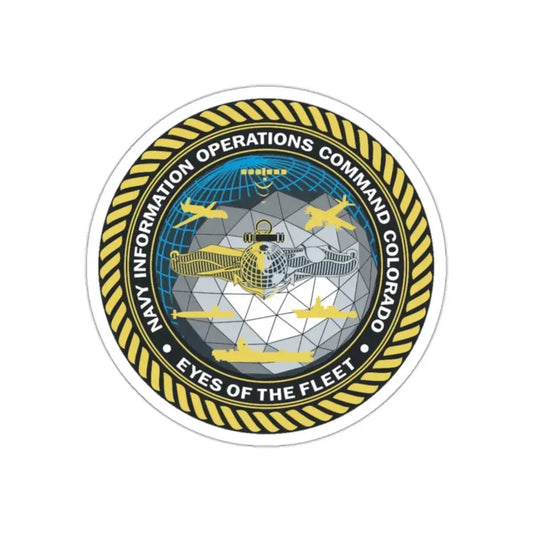NIOC Colorado (U.S. Navy) STICKER Vinyl Kiss-Cut Decal 2 Inch White - The Sticker Space
