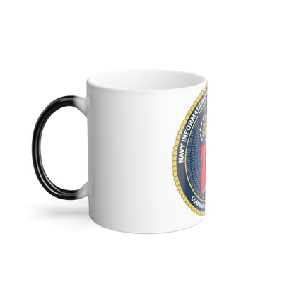 NIOC Georgia Commander Tenth Fleet (U.S. Navy) Color Changing Mug 11oz-11oz-The Sticker Space