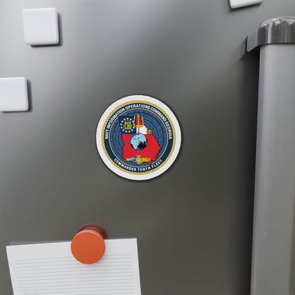 NIOC Georgia Commander Tenth Fleet (U.S. Navy) Die-Cut Magnet-The Sticker Space