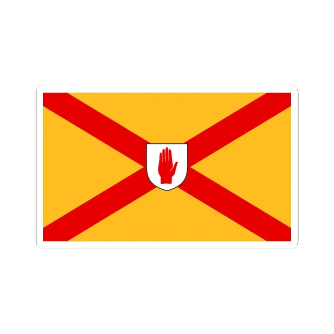 Nipaddyscross (Ireland) STICKER Vinyl Kiss-Cut Decal 2 Inch White - The Sticker Space