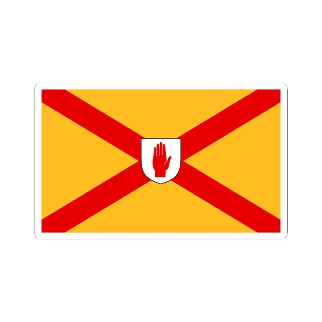 Nipaddyscross (Ireland) STICKER Vinyl Kiss-Cut Decal 3 Inch White - The Sticker Space