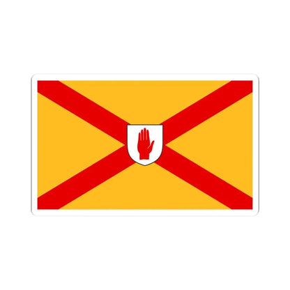 Nipaddyscross (Ireland) STICKER Vinyl Kiss-Cut Decal 3 Inch White - The Sticker Space