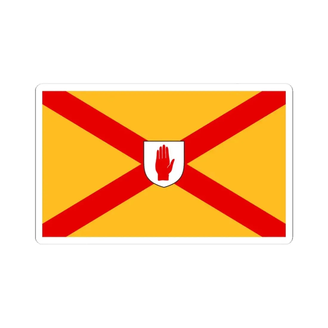 Nipaddyscross (Ireland) STICKER Vinyl Kiss-Cut Decal 4 Inch White - The Sticker Space