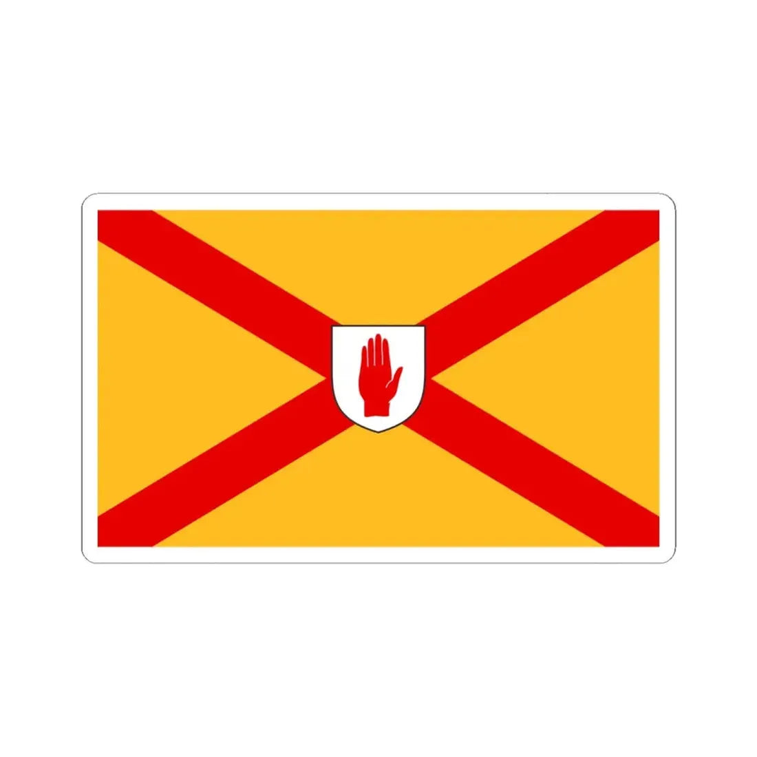 Nipaddyscross (Ireland) STICKER Vinyl Kiss-Cut Decal 6 Inch White - The Sticker Space