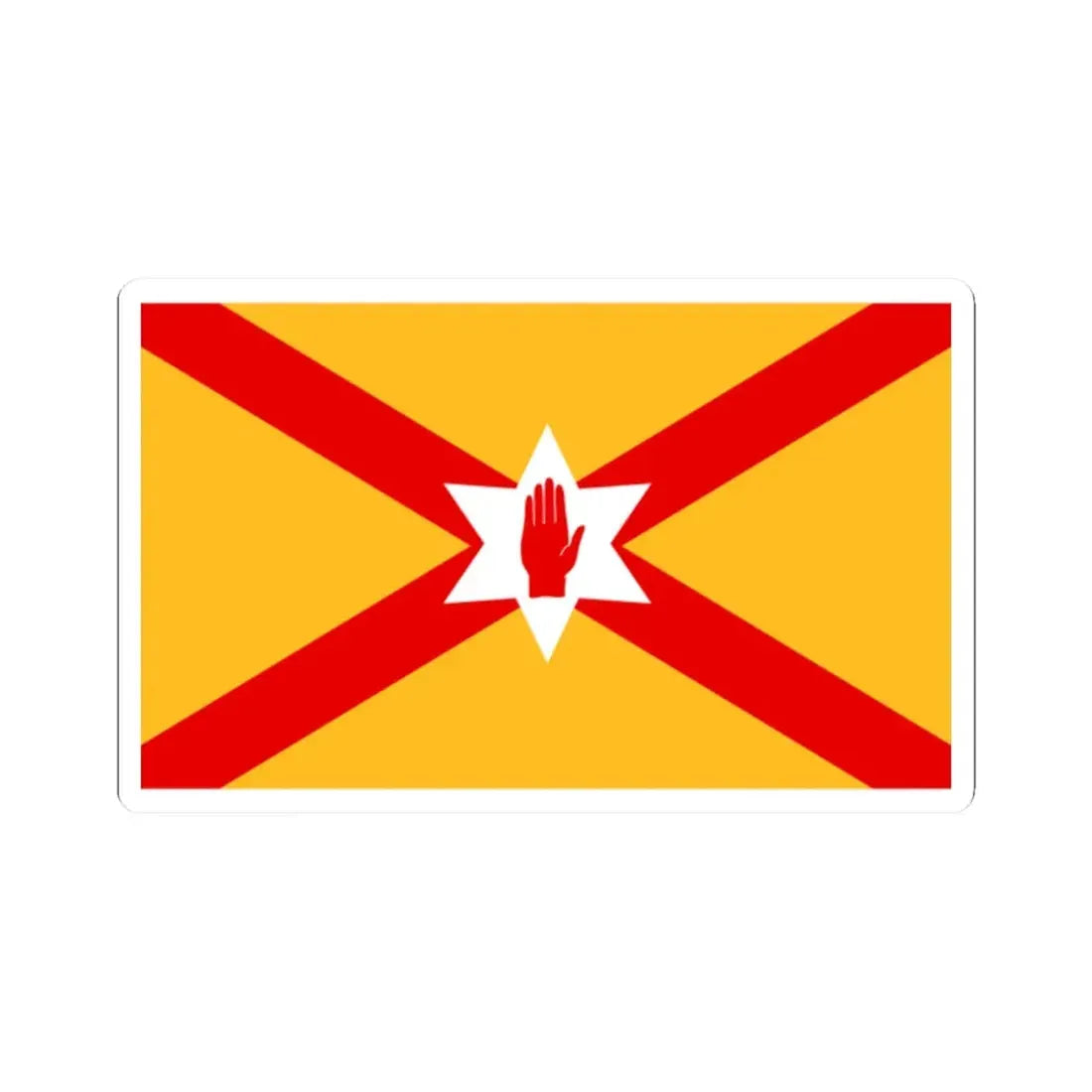 Nipaddyscross2 (Ireland) STICKER Vinyl Kiss-Cut Decal 2 Inch White - The Sticker Space