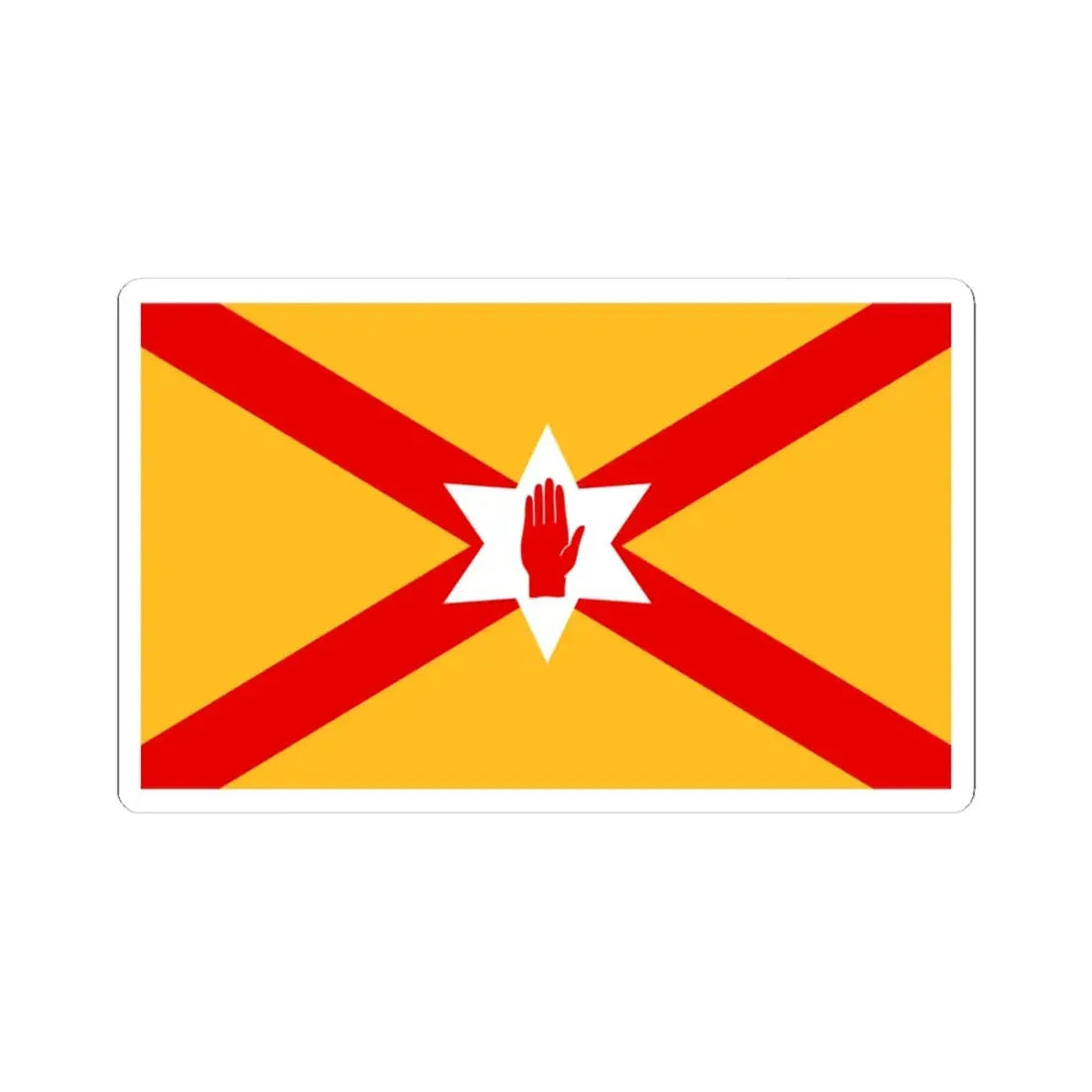 Nipaddyscross2 (Ireland) STICKER Vinyl Kiss-Cut Decal 4 Inch White - The Sticker Space