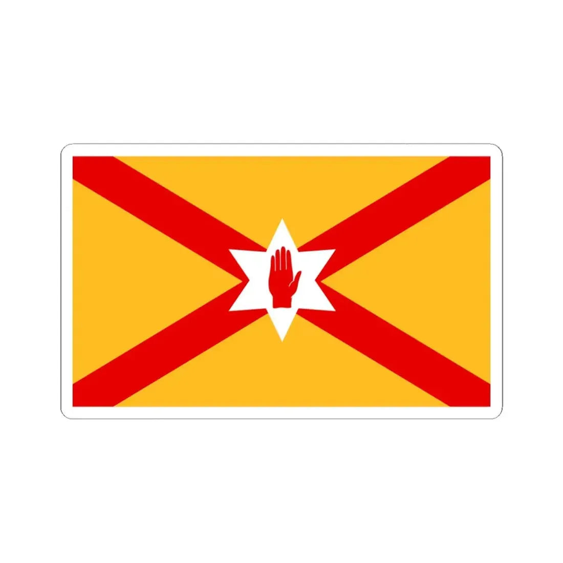 Nipaddyscross2 (Ireland) STICKER Vinyl Kiss-Cut Decal 6 Inch White - The Sticker Space