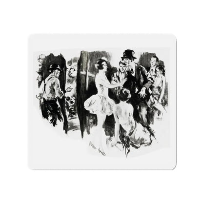 Nippy and Nell (1), Liberty magazine, March 2, 1929 (Magazine Illustration) Refrigerator Magnet - The Sticker Space