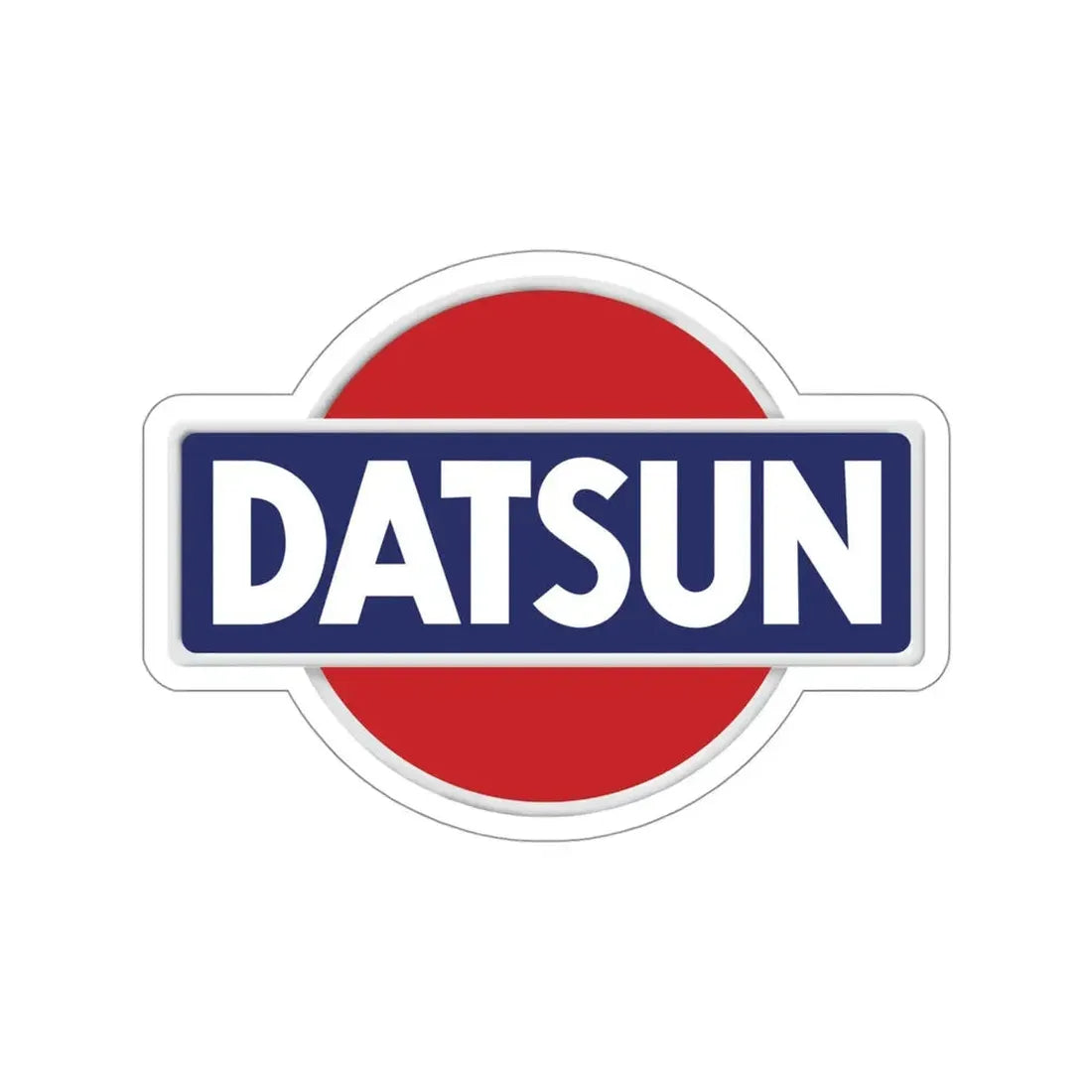 Nissan Datsun Car Logo STICKER Vinyl Die-Cut Decal 4 Inch - The Sticker Space