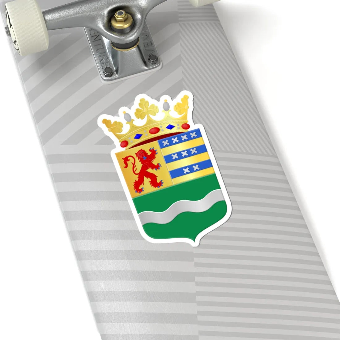 Nissewaard wapen (Netherlands) (Coat of Arms) STICKER Vinyl Kiss-Cut Decal - The Sticker Space