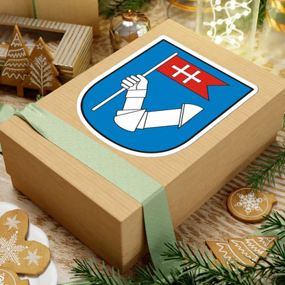 Nitra CoA (Slovakia) (Coat of Arms) STICKER Vinyl Kiss-Cut Decal - The Sticker Space