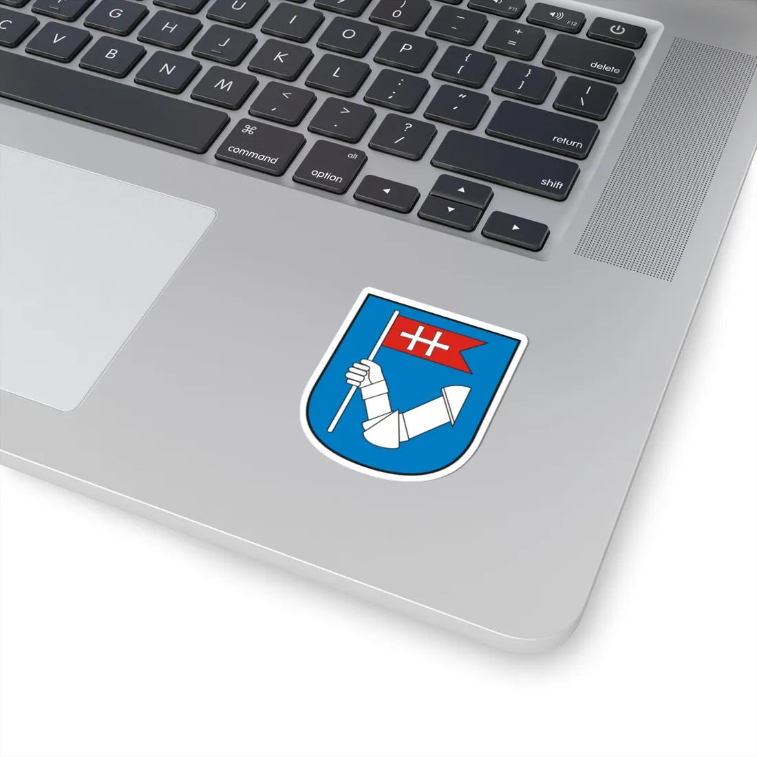 Nitra CoA (Slovakia) (Coat of Arms) STICKER Vinyl Kiss-Cut Decal - The Sticker Space