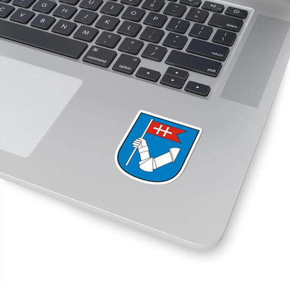 Nitra CoA (Slovakia) (Coat of Arms) STICKER Vinyl Kiss-Cut Decal - The Sticker Space
