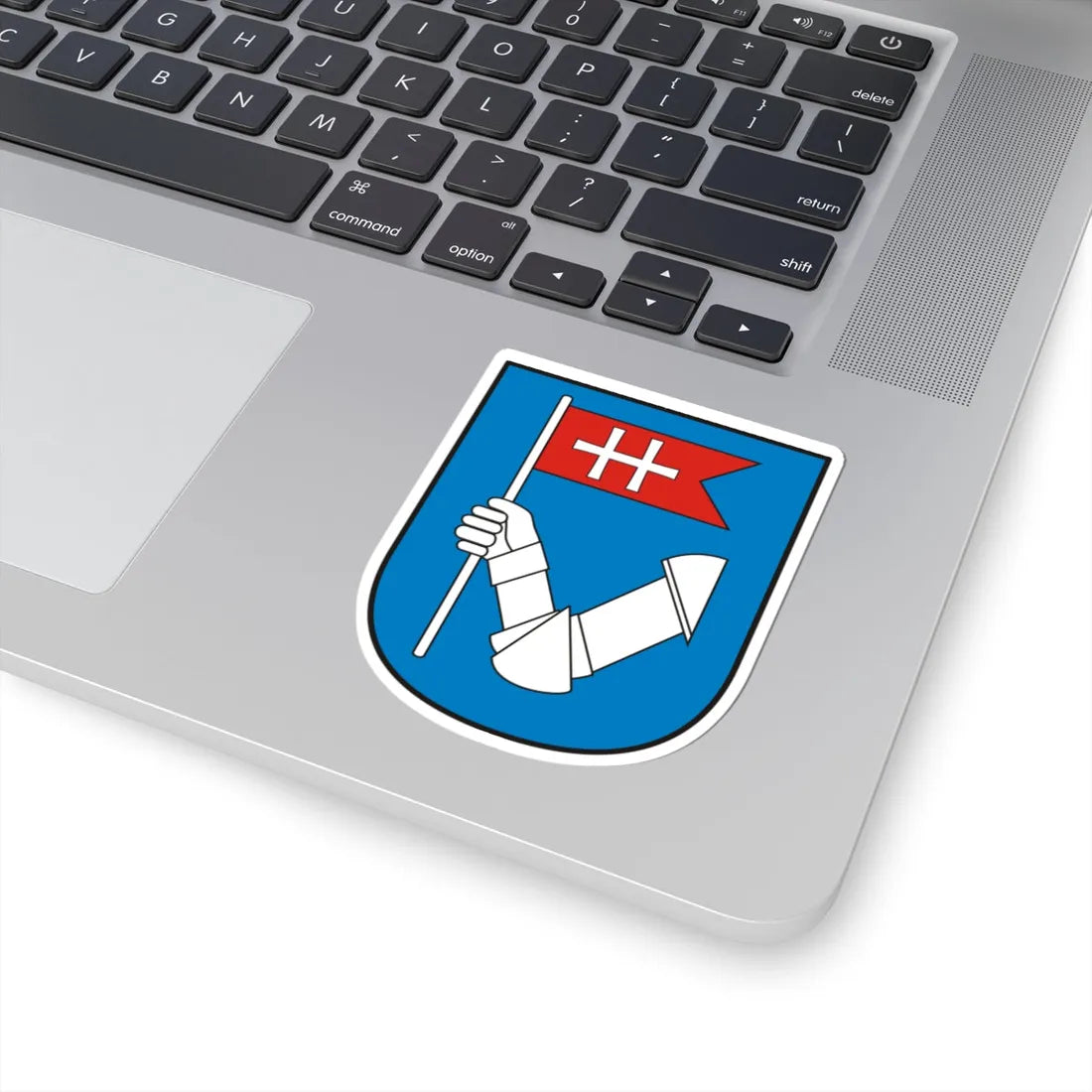 Nitra CoA (Slovakia) (Coat of Arms) STICKER Vinyl Kiss-Cut Decal - The Sticker Space