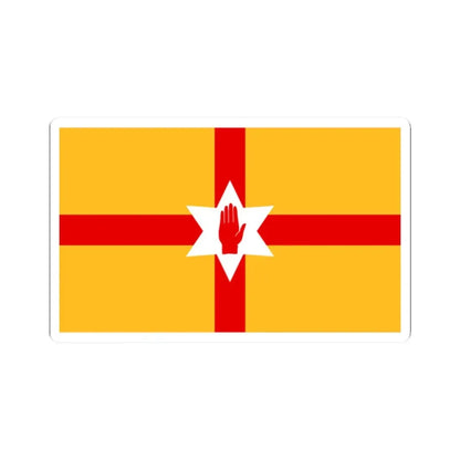 Niulstermerge (Ireland) STICKER Vinyl Kiss-Cut Decal 2 Inch White - The Sticker Space