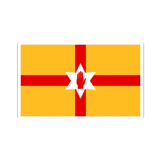 Niulstermerge (Ireland) STICKER Vinyl Kiss-Cut Decal 2 Inch White - The Sticker Space