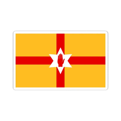 Niulstermerge (Ireland) STICKER Vinyl Kiss-Cut Decal 6 Inch White - The Sticker Space