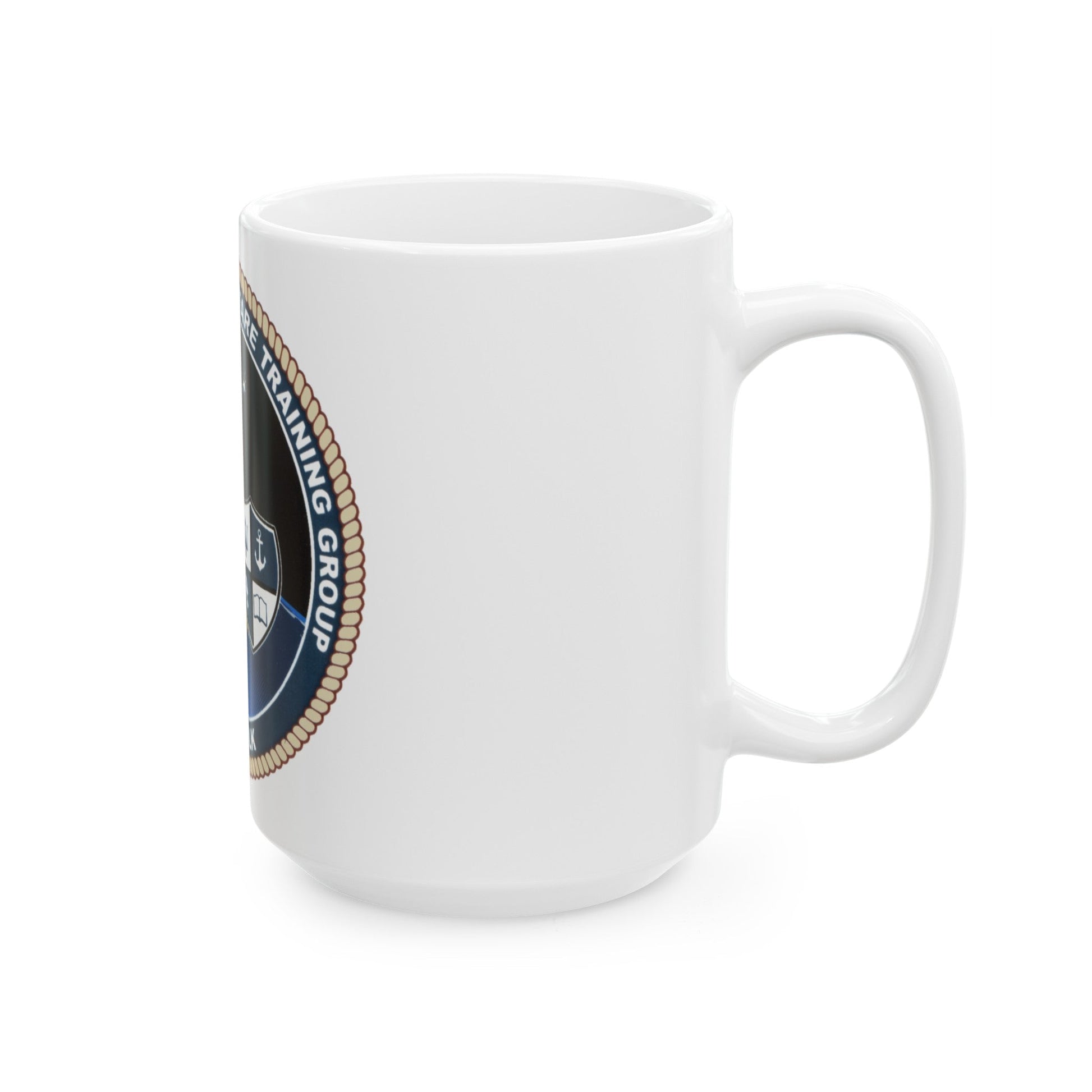 NIWTG Norfolk (U.S. Navy) White Coffee Mug-The Sticker Space