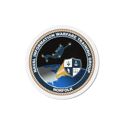 NIWTG Norfolk (U.S. Navy) Refrigerator Magnet 4 Inch - The Sticker Space