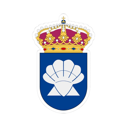 Njord statsisbrytare vapen (Sweden) (Coat of Arms) STICKER Vinyl Kiss-Cut Decal 3 Inch White - The Sticker Space