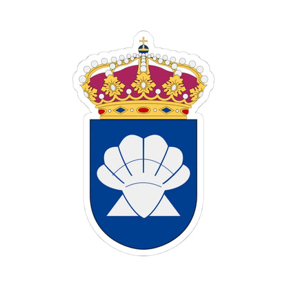 Njord statsisbrytare vapen (Sweden) (Coat of Arms) STICKER Vinyl Kiss-Cut Decal 4 Inch White - The Sticker Space