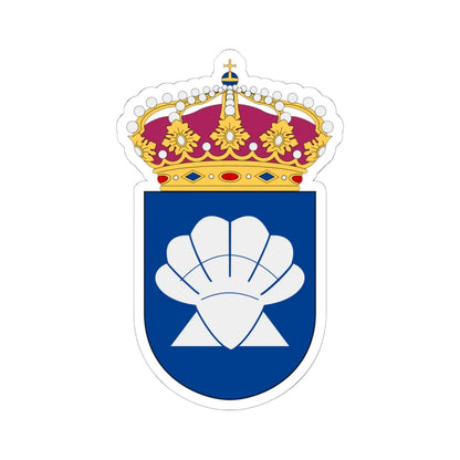 Njord statsisbrytare vapen (Sweden) (Coat of Arms) STICKER Vinyl Kiss-Cut Decal 6 Inch White - The Sticker Space