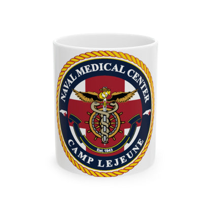 NMC CAMP LEJEUNE (U.S. Navy) White Coffee Mug-11oz-The Sticker Space