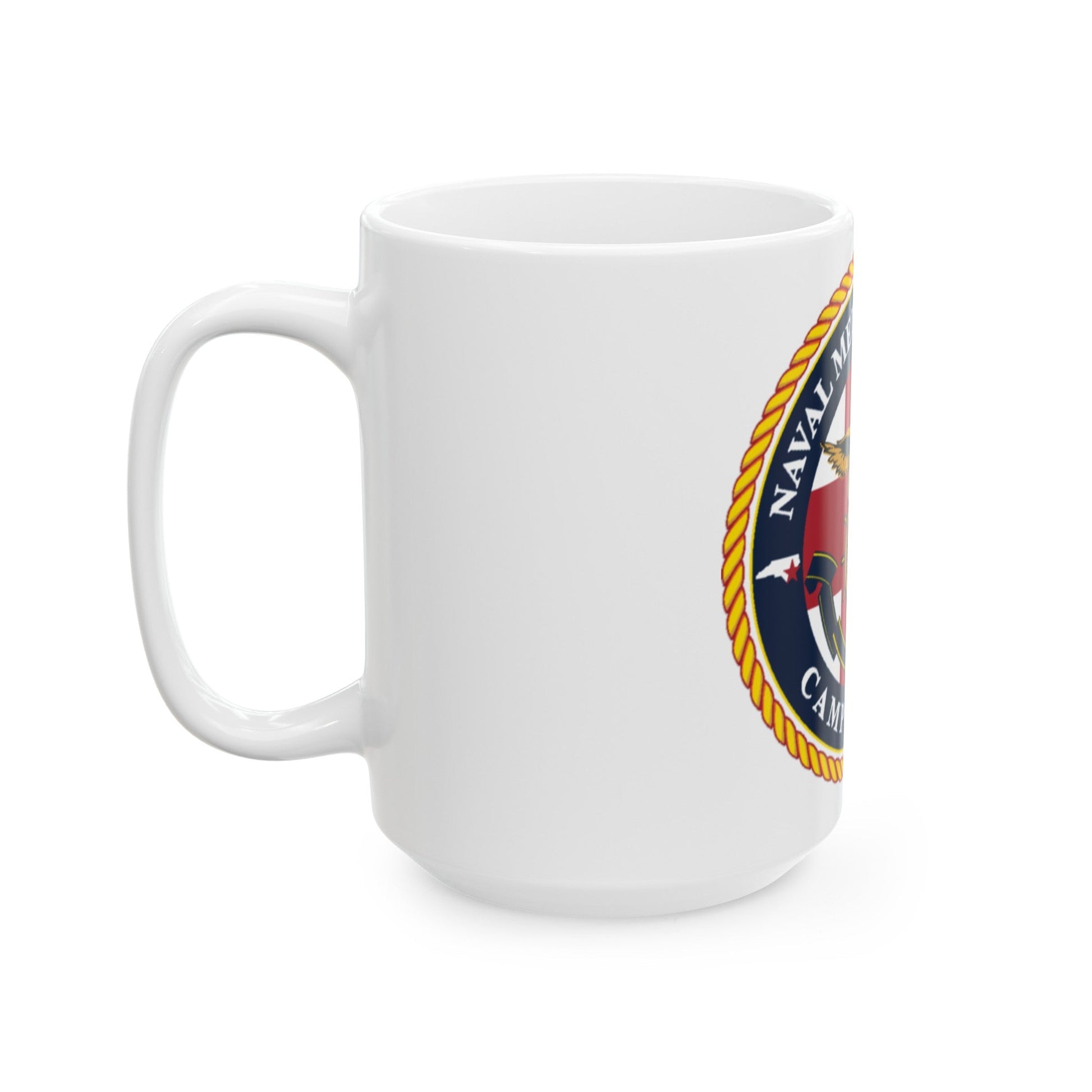 NMC CAMP LEJEUNE (U.S. Navy) White Coffee Mug-The Sticker Space