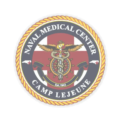 NMC CAMP LEJEUNE (U.S. Navy) STICKER Vinyl Kiss-Cut Decal 6 Inch Transparent - The Sticker Space