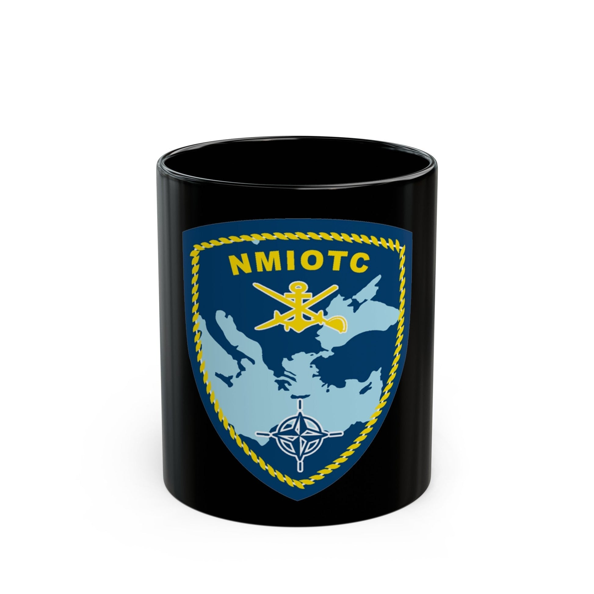 NMIOTC (U.S. Navy) Black Coffee Mug-11oz-The Sticker Space