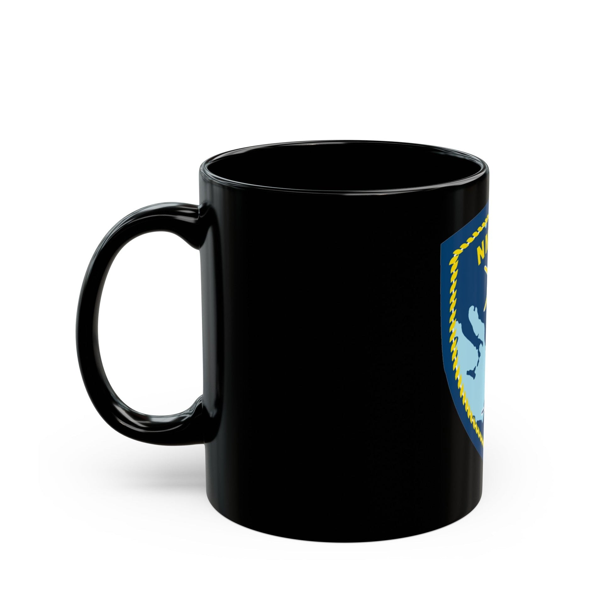 NMIOTC (U.S. Navy) Black Coffee Mug-The Sticker Space