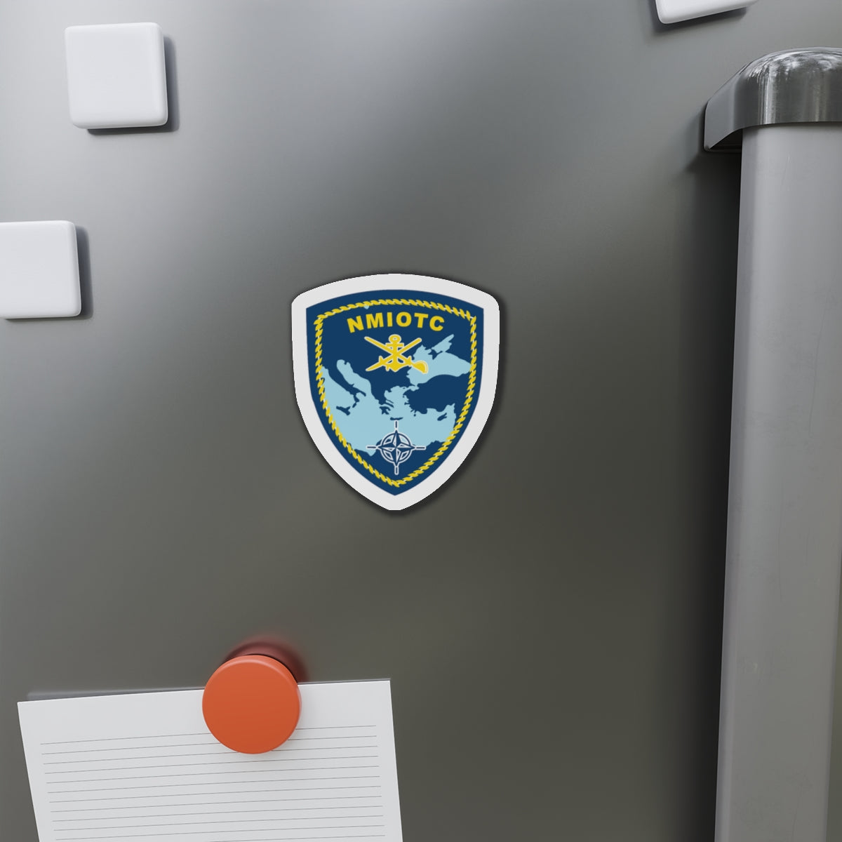 NMIOTC (U.S. Navy) Die-Cut Magnet-The Sticker Space