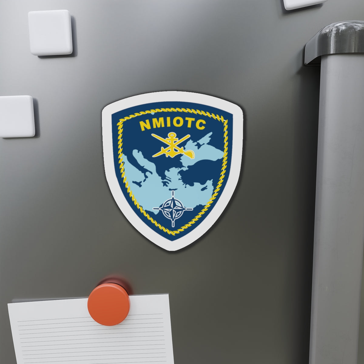 NMIOTC (U.S. Navy) Die-Cut Magnet-The Sticker Space